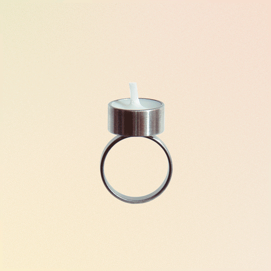 candle ring jewelry