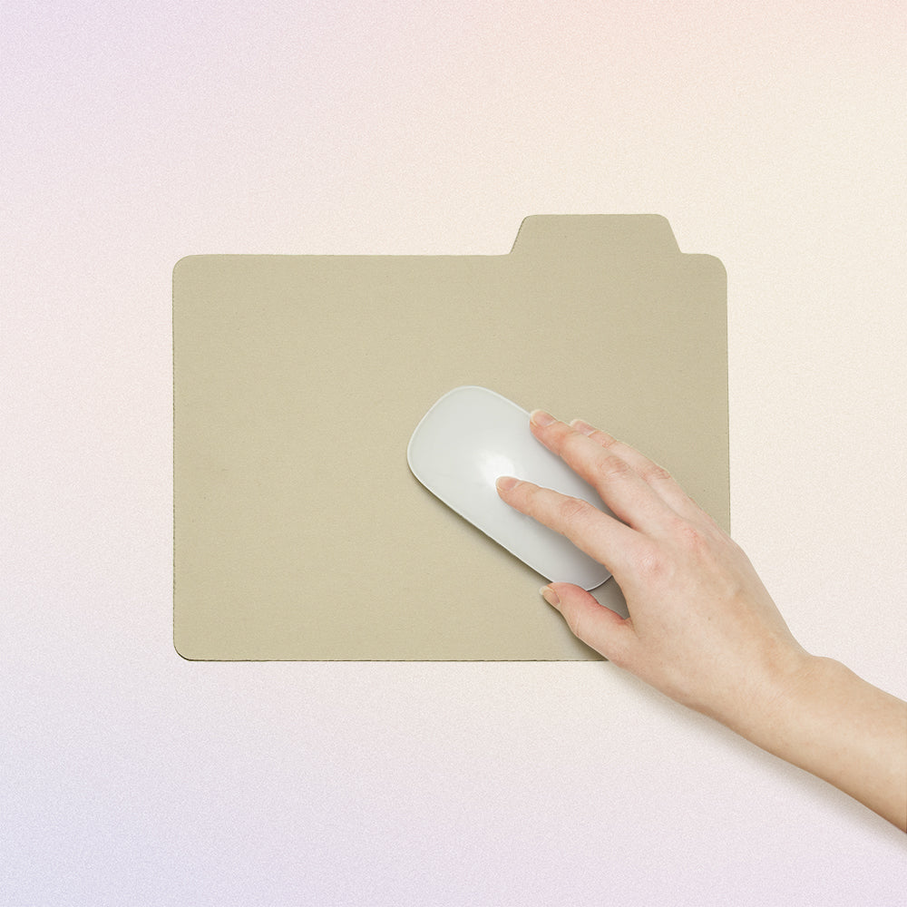 folder design mouse pad