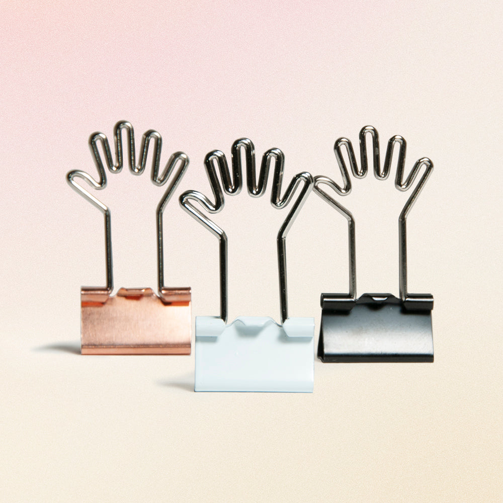 Hug Me Binder Clips