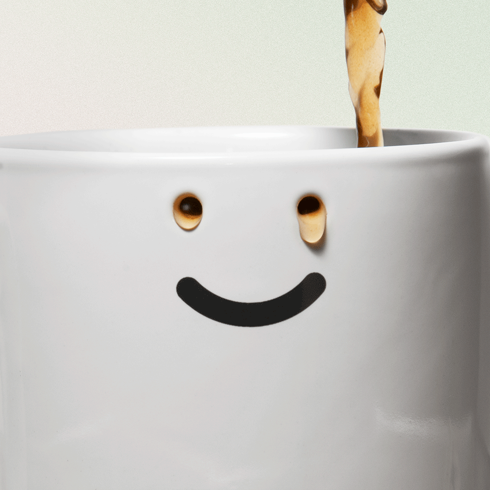 mug that cries coffee