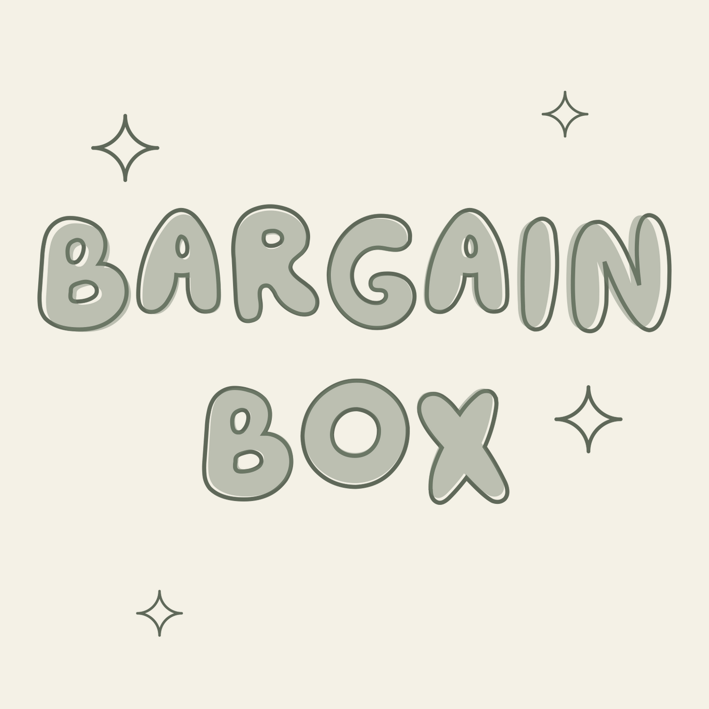 ⊹ Bargain Box! ⊹