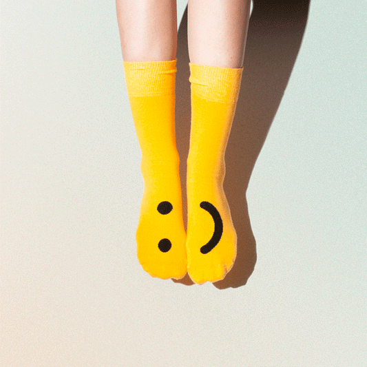 Cotton Eyed Toe Socks