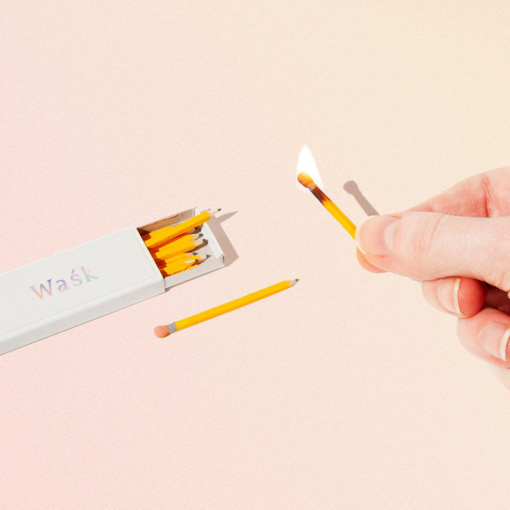 matches painted to look like pencils