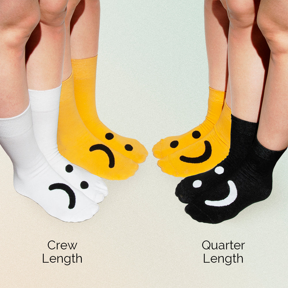 Cotton Eyed Toe Socks