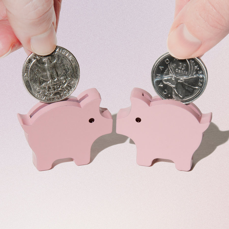 Stretched Thin Piggy Bank