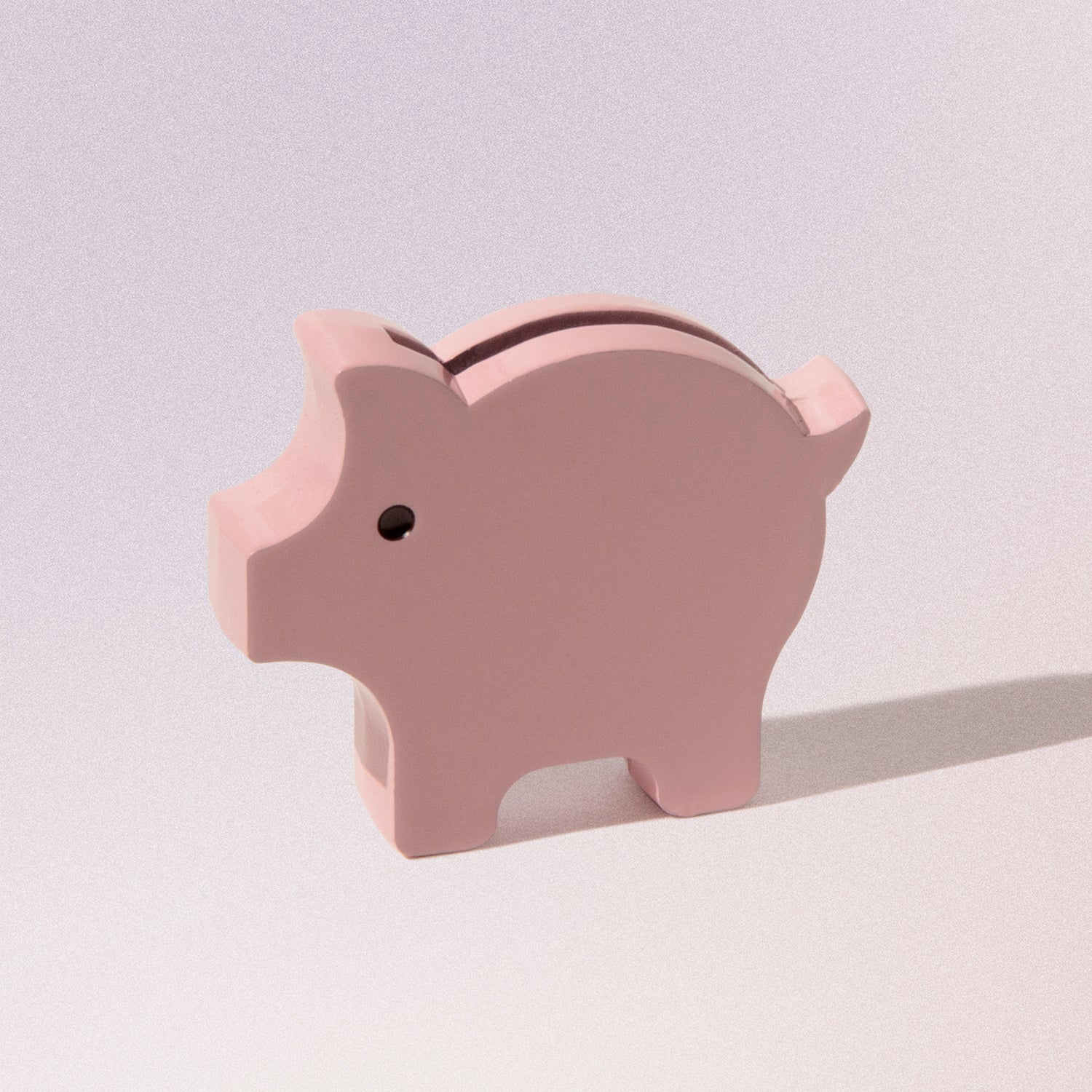 mini piggy bank only fits a quarter