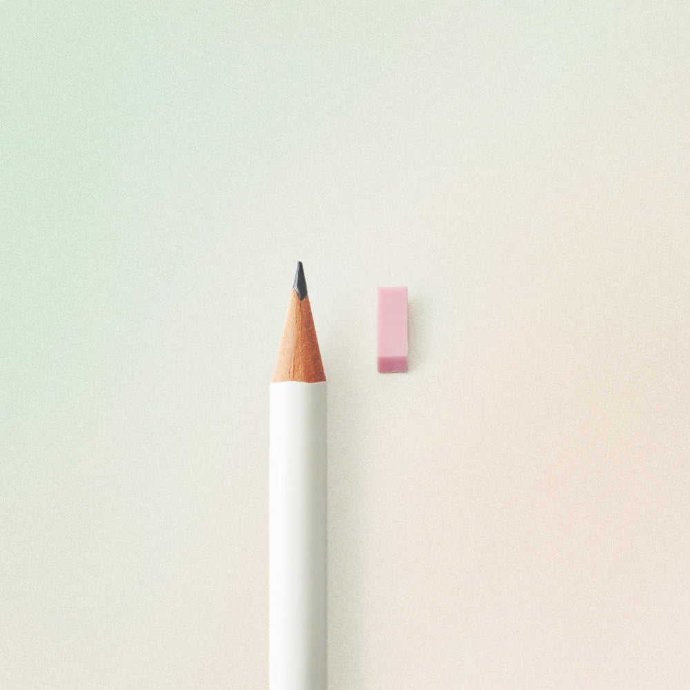 miniature classic pink eraser