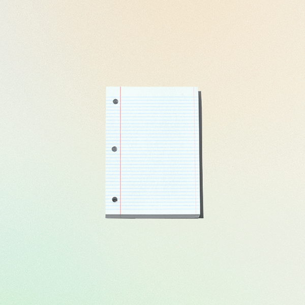 Animated Lined Paper
