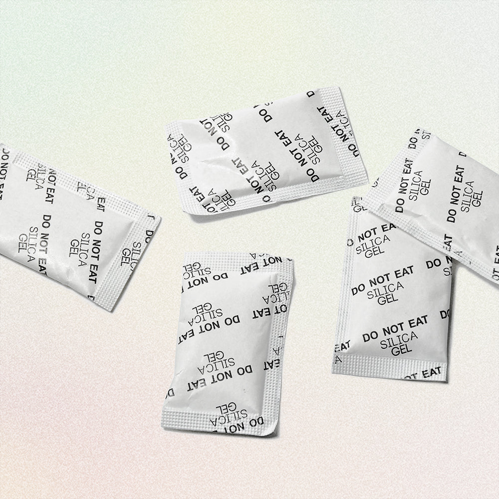 prank silica gel pouches that are edible