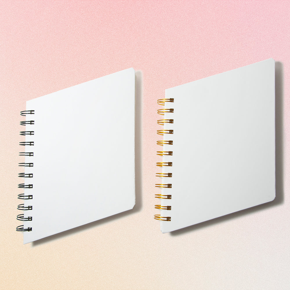 parallelogram shaped notebooks