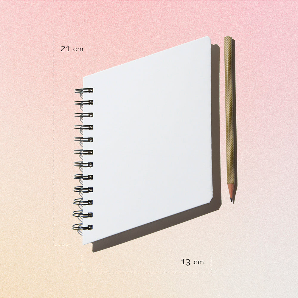 notebook rhombus shaped